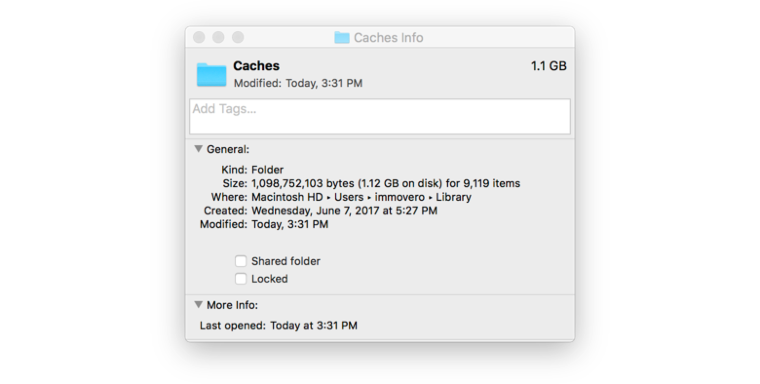How to clean download cache macbook